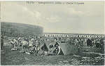 SN - Viana do Castelo. Acampamento militar no Campo d'Agonia II - SD - Dim. 13,8x8,6 cm - Col. M. Soares Lopes