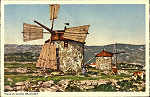 N 126 - Viana do Castelo (Montedr). Moinhos de vento - Ed. de C. Conseil de Vasconcelos - SD - Dim. 140x90 mm - Col. nio Semedo