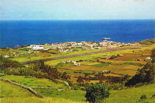 N.º 2270 - SANTA CRUZ DAS FLORES  AÇORES -Ed. CÓMER, Trav. do Alecrim, 1 - TELF.328775 - LISBOA - PORTUGAL - SD - Dim: 14,9x10,5 cm. - Col. M. Bóia (1981)