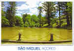 ISM. 031 - Piscinas, Parque Terra Nostra  FURNAS - São Miguel - Ed. Ver Açor,Lda. José António Rodrigues veracor@veracor.pt - SD - Dim. 15x10,5 cm. - Col. Fátima Manuela Bóia (2010).