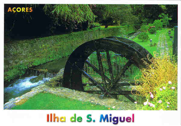 PVC. 0028 - FURNAS Nora Típica  Ilha de S. Miguel Açores - Ed. GRAFIPOST - Editores e Artes Gráficas,Lda. - TEL. 214 342 080 - SD - Dim. 15x10,5 cm. - Col. Fátima Manuela Bóia (2010).