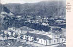 Nº 14 - SÃO MIGUEL. Furnas. Banhos Públicos - Edição Casa das Rendas - Dim. 13,6x8,9 cm - Circulado em 1910 - Col. A. Monge da Silva