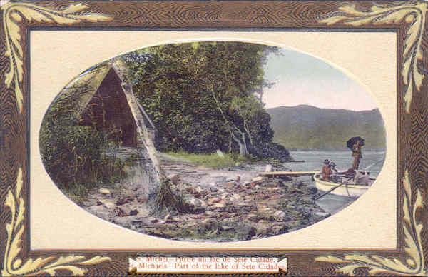 SN - SO MIGUEL. Sete Cidades. Lagoa - Edio annima - Dim. 13,88,9 cm - Col. A. Monge da Silva (cerca de 1905)