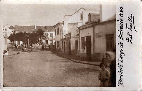 SN - "Alcochete" Largo de Almirante Reis - Ed R. Guilleminot, Boespflug et Cie - Paris - SD - Photo Tarella - Dim.  9x14 cm. - Col. Jaime da Silva (Circulado em 1918)