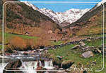 N 195 - Arinsal, Vista parcial e Rio Arinsal - Dim. 14,8x10,3 cm - Edio FISA, Barcelona - Col. Amlcar Monge da Silva (1998)