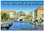 N 108 AVR - AVEIRO Canal Central, Centro da Cidade - Costa de Prata - PORTUGAL - ATLANTICPOST - Publicidade e Artes Grficas, Lda LOUL - 2006 - Dim. 15x10,5 cm - Col. Ftima Bia.