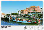 N. 21 - AVEIRO Rua Clube dos Galitos e Canal Central - Ed. Artes Grficas - SD - Dim. 15x10,5cm - Col. Mrio Silva.