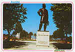 N. 48 - AVEIRO Esttua de Joo Afonso Navegador das Descobertas - Ed. Bruno da Rocha - SD - Dim 15x10,5 cm - Col. Mrio Silva.