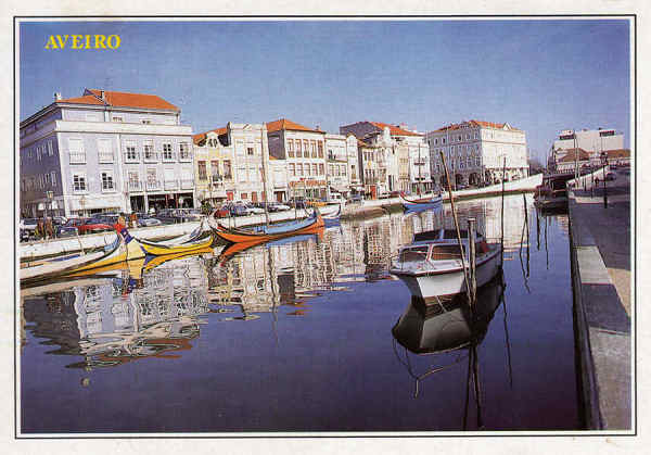 N. 1448 - AVEIRO - Portugal Canal Central - Ed. do Centro de Caridade "Nossa Senhora do Perptuo Socorro", PORTO - Dim. 15x10,5 cm - Col. Mrio Silva.