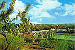 N. 593 BARCA D'ALVA - PORTUGAL Ponte sobre o Rio Douro - Ed. Centro de Caridade "Nossa Senhora do Perptuo Socorro", PORTO. Fotografia de Tfilo Rego - S/D Dim: 15x10,3cm. - Col. Manuel Bia.