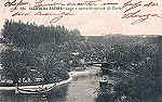 N 784 - Portugal - Caldas da Rainha - Lago e ponte no parque D. Carlos - Editor Alberto Malva - Editado 1908 - Dim. 9x14 cm - Col. M. Chaby.