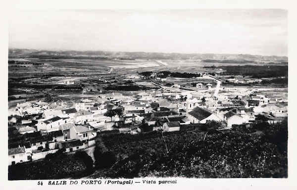 N 54 - Portugal. Caldas da Rainha. Salir do Porto. Vista parcial - Editor Passaporte Loty (Editado em 1951) - Dim. 9x14 cm. - Col. M. Chaby