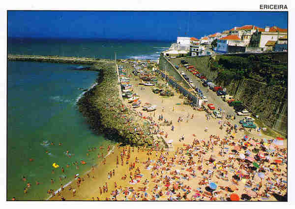 N. 299 - ERICEIRA - Portugal. Vila piscatria ... importantes. - Ed. BORGES GARCIA, LDA - R. S.BENTO, 63 -  1200 LISBOA - S/D - Dim: 15x10,5 cm. - Col. Manuel Bia.