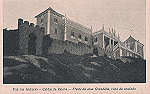 SN - Portugal. Caldas da Rainha. Foz do Arelho. Frente da casa Grandella, vista do caminho - Editor Casa Grandella (1920) - Dim. 14x9 cm - Col. Diamantino Fernandes