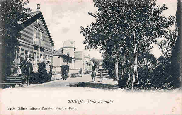 SN - Portugal. Granja. Uma Avenida - Editor Alberto Ferreira - Dim. 14x9 cm. - Col. M. Chaby