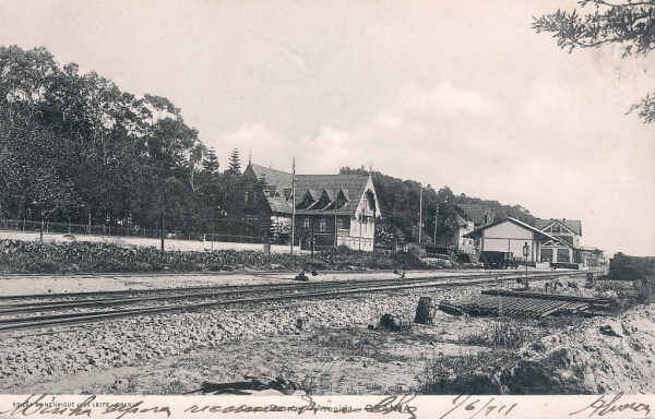 SN - Portugal.Granja (Vila Nova de Gaia) - Casa Burnay. Avenida -  Editor Henrique Jos Leite - Dim. 140x90 mm - Col. M. Chaby - Circulado em 1911.