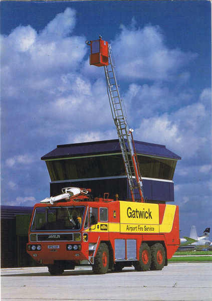 N. 0425 - Gloster Saro Javelin F.T.P. at London's Gatwick Airport - Ed. CHARLES SKILTON & FRY LTD British Airports Authority Photograph - SD Dim. 10,5x14,9 cm - Col. Manuel Bia (1986).