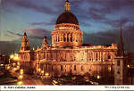 3L82 - St. Paul's Cathedral, London - Ed. John Hinde (Ireland) - Photo E. Ludwig, John Hinde Studios - SD - Dim. 140x94 mm - Col. Carminda Figueiredo