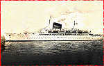 SN - Navio ANTILLES, Companhie Gnrale Transatlantique - Editions ESTEL, Paris - Dim. 14x9 cm - Col. A. Monge da Silva (1952)