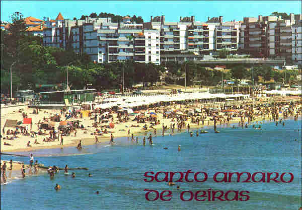 N 1735 - OEIRAS. Vista Parcial - Edio IMPRICOR - Indstria Portuguesa de Cartes para Felicitaes, Lda - SD - Dim. 14,8x10,3 cm. - Col. A. Monge da Silva