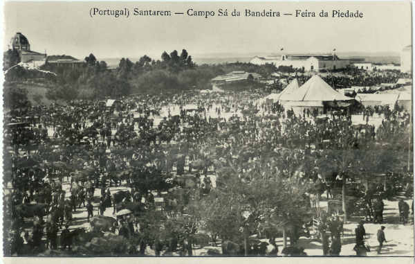 SN - Campo S da Bandeira - Feira da Piedade - Edio de Luiz Filipe Baptista & C. - Dim. 8,9X13,9 - no circulado - Col. Jos Belchior Costa