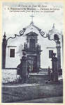 N 07 - SAO BARTOLOMEU DE MESSINES. Fachada da Igreja Paroquial onde Joo de Deus foi Baptizado - Editor no indicado impresso na Blgica - Dim. 14x9 cm - Col. A. Monge da Silva (1930)