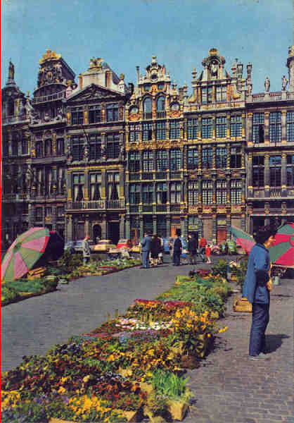 N 070 - Recanto da Grand Place - Edio JC - Dim. 14,5x10,1 cm - Col. A. Monge da Silva (c. 1968)