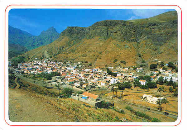 SN - CABO Verde. ILHA DE S. NICOLAU. Vila da Ribeira Brava - Ed. TERRANOVA PRINTED IN ITALY Foto - Irmos Capuchinhos - SD - Dim. 15x10,5 cm - Col. Manuel Bia (2011)