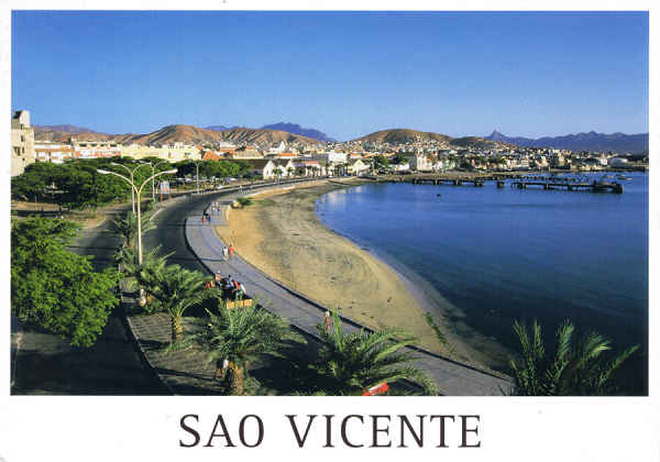 CV 01 - MINDELO - Ed. SANTO ANTO TRAVEL - PAL C.P. 22 - SANTO ANTO Tel. (00238) 231421 - Fax 231422 - CABO VERDE - R. MEYER - SD - Dim. 14,8x10,5 cm - Col. Manuel Bia (2011)