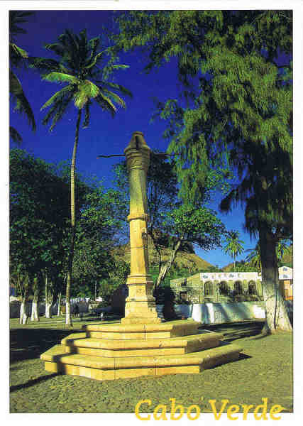 N 23 - Imagens de Cabo Verde. Ilha de Santiago. O Pelourinho - Ed. SODADE * Berlin - St Maria * Fax: x49-30-396 88 60 Foto: Marit Roloff Atanazio - SD - Dim. 11,4x16,2cm - Col. Manuel Bia (2011)