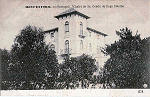 N 1378 - Chalet do Sr. Conde de Rego Botelho no Mont' Estoril - Editor Martins & Silva, L. Cames, 35, Lisboa - Dim. 138x88 mm. - Col. A. Monge da Silva (anterior a 1910)