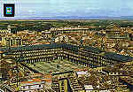 34- N. 142 - MADRID - Plaza Mayor - Ed. DOMINGUEZ - MADRID POSTALES ESCUDO DE ORO Ediciones FISA - Palaudarias,26 - Barcelona - Printed in Spain - SD - Dim. 15x10,4 cm - Col. Manuel Bia (1971)