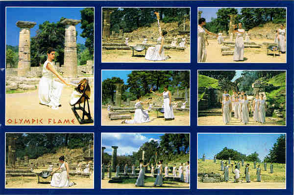 N. 67 - OLMPIA - Ed. OLYMPIC PUBLICATIONS - SKOUFA 56 - ATHENS 106 72 - TEL: 210 3615682 - 6. 5. 05 Dim. 15x10 cm - Col. Ftima Bia (2007)