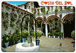 N 1896 - Costa del Sol - Tipico ptio Andaluz - Ed. Comercial Regalosol, A S.L. - SD - Dim. 15x10,5 cm - Col. Mrio Silva