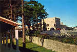 N 3104 - Bayona La Real (Pontevedra), Parador Nacional (2) - Editor Postales Fama, Vigo -Dim. Dim. 14,8x10,3 cm - Col. Monge da Silva (Adquirido em 1992)