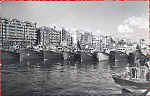 N 34 - Santander, Puerto Chico - Editor Garcia Garrabella, Zaragoza - Circulado em 1957 - Dim. 13,8x8,8 cm - Col. Monge da Silva