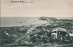 SN - Panorama da Horta - Registado "J.Goulart", Fayal, Aores (Em carimbo branco) - Dim. 139x90 mm - Col. A. Monge da Silva (c. 1910)