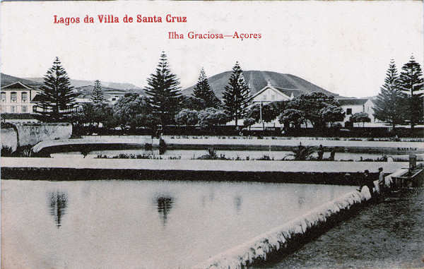 SN - Lagos da villa de Santa Cruz - Editor desconhecido - Dim. 140x89 mm - Col. A. Monge da Silva (c. 1910)