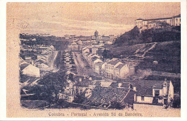 N. 27 - Avenida S da Bandeira - COIMBRA - Ed. Annima (cerca de 2012) - Dim. 140x90 mm - Col. nio Semedo