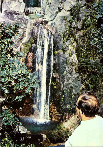 N 21 - GERS. Cascata do Arado - Ed. da Junta de Turismo - SD - Dim. 103x149 mm - Col. Graa Maia