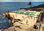 N 63 - MADEIRA. The Lido Swimming Pool - Fotografado e impresso por Arthur Dixon, Lda, Inverness, Scotland - SD - Dim. 148x104 mm - Circulado em 24-4-1968 - Col. Graa Maia