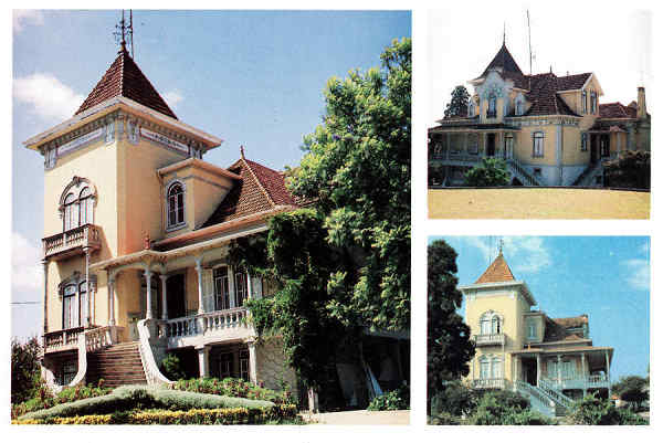 N 3/18 - S. JOO DA MADEIRA - Palacete da Quinta do Rei da Farinha Centro de Arte - 1 Edio Srie Cromo - SD - Dim. 149x99 mm - Col. Graa Maia