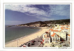 N 2 - Coleco Paisagens e Costumes. Conc. Sesimbra - Panormica da praia Nova - Ed. Jos Arsnio 2001. tel. 212686343, Sesimbra - Dim. 150x105 mm - Col. Graa Maia