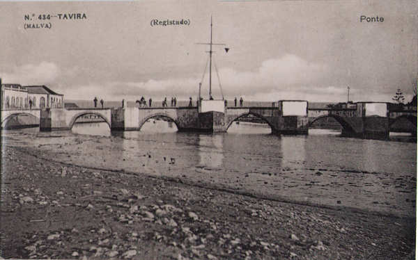 N. 434 - Ponte - Dim. 137x87 mm em papel de fotografia - Edio Malva - Col. A.Monge da Silva (c. 1909)