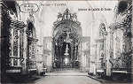 N. 165 - Interior da Capella do Carmo - Edio M & R, Lisboa - Dim. 143x90 mm - Usado em 1910 - Col. A.Monge da Silva