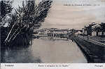 N 15 - Ponte e Margens do Rio Nabo - Colleco da Havaneza de Thomar - Dim. 140x90 mm - Col. A. Monge da Silva (cerca de 1903)