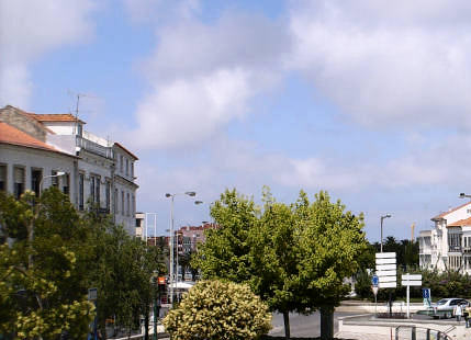 Ao fundo, o Canal Central e o Largo do Rossio.