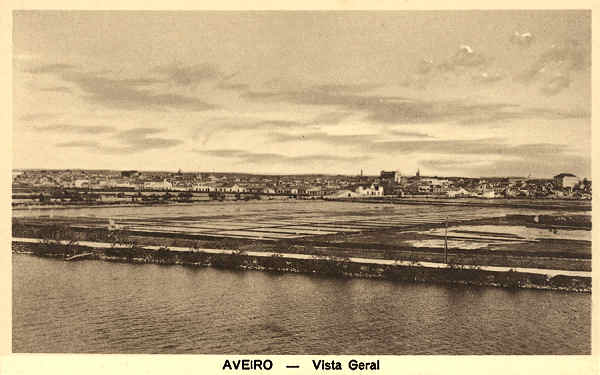 S/N - Aveiro Vista geral - Edio de Souto Ratolla, Aveiro - Dim 13,9x8,7 cm. - Col.  FMSarmento.