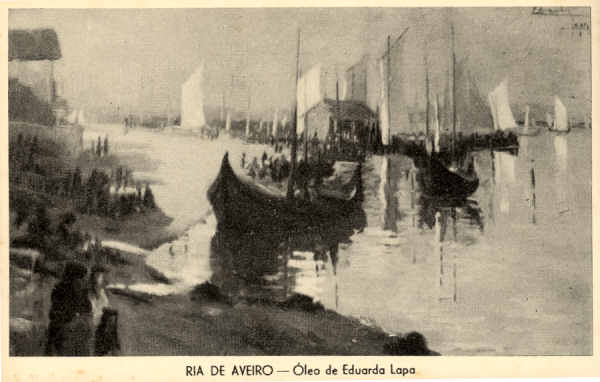 N. 12 - Ria de Aveiro - leo de Eduarda Lapa - Edio Revista Latina - SD - Dim. 14x9 cm - Col. FMSarmento.jpg