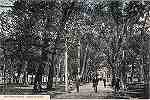 S/N - Caldas da Rainha-Portugal - Rua Central do Parque - Editor Ourivesaria Portuense (1911) - Dimenses: 13,9x8,7 cm. - Col. Miguel Chaby.